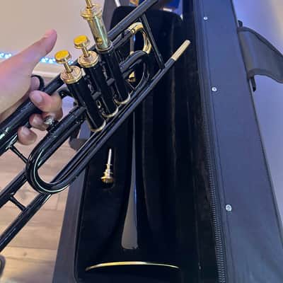 Valve Trombone – BB Pitch – Premium Black & Gold – Includes Case & Mouthpiece image 5