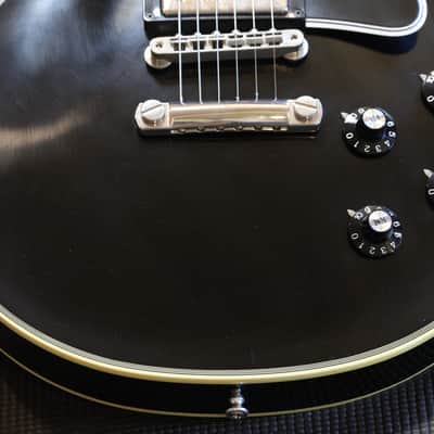 2009 Gibson Custom Shop 1968 Historic Reissue Les Paul Custom Electric Guitar Black Ebony + COA OHSC image 6