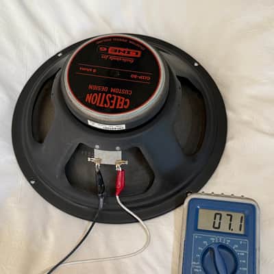 Celestion G12P-80 12" 80-Watt 8 Ohm Guitar Amp Speaker - Made in England image 8