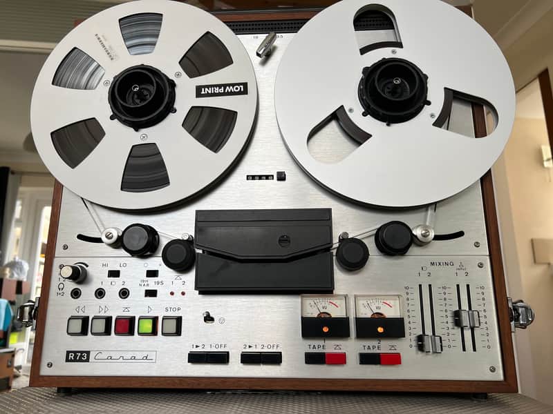 Carad R73, half-track (2-track) Stereo, 3 3/4 & 7 1/2 ips 1973 - Great! image 1