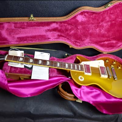 1995 Gibson Les Paul ’57 Reissue Goldtop – Dark Back | Mint | Glaser PLEK’d | Early Historic image 11