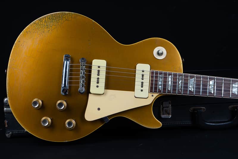Gibson Les Paul Deluxe 1969 (early 1pcs Body!) - Goldtop image 1