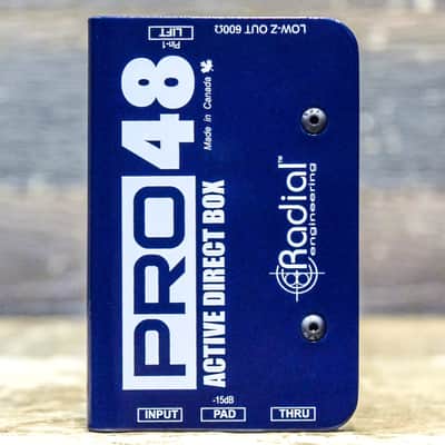 Radial Engineering Pro48 Active Direct Box High Performance Active Direct Box image 1