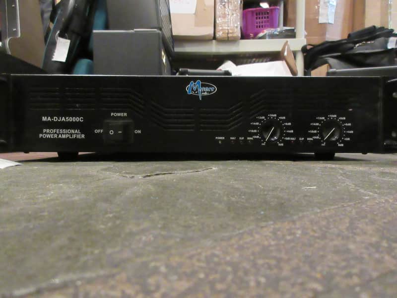 Menace Audio MA-DJA5000C Power Amplifier Used image 1