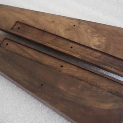 Roland Juno-106 Wooden Side Panels | Handmade American Walnut Replacement | Vintage Analog Synth image 7