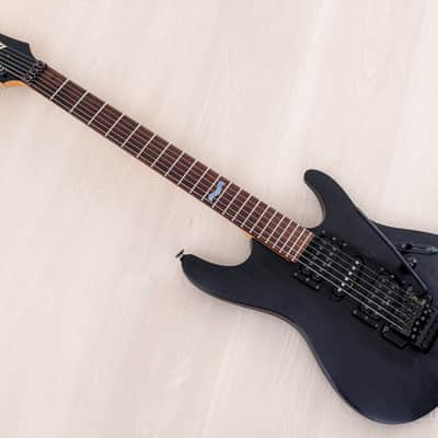 2001 Ibanez Prestige S Series S470 HSH Satin Black w/ Floyd Rose image 12