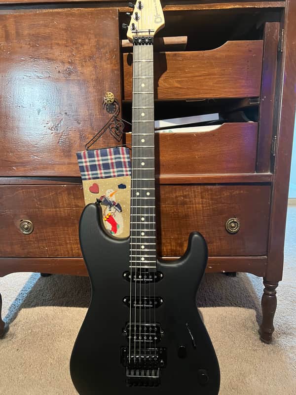 Charvel Pro Mod SD Sassafras 2021 - Black Satin image 1