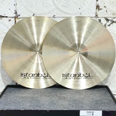 Istanbul Agop Traditional Dark Hi-hat Cymbals 17in (1228/1410g) image 2