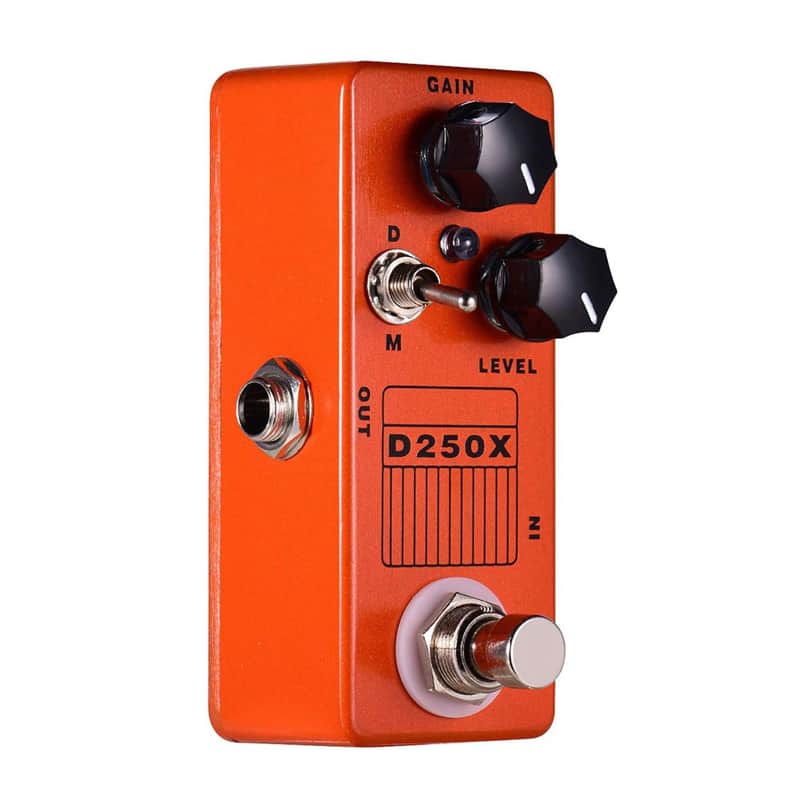 Mosky D250X Mini Overdrive Preamp Pedal with True Bypass Switch image 1