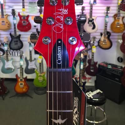PRS SE Custom 24 Limited Edition Electric with Gigbag - Ruby image 11