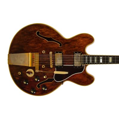 Gibson ES-355 TDC w/Lyre Vibrato Walnut (Pre-Owned, 1975, VG+) #551074 image 1