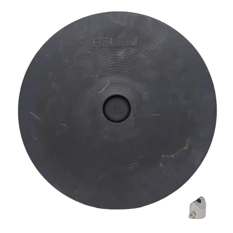 Used Roland CY-12C 2-Zone Crash Cymbal Pad - Very Good image 1