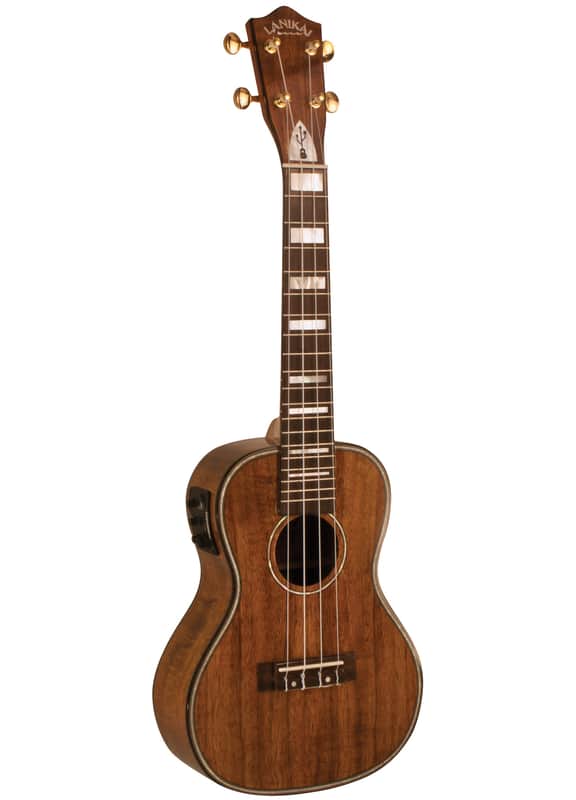 Lanikai LK-CEU UkeSB Koa Concert Ukulele with USB image 1