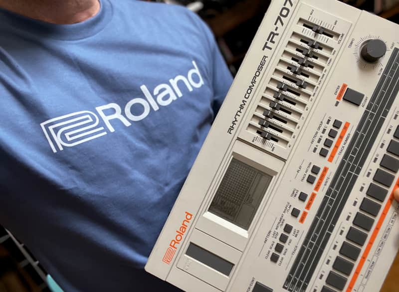 Roland TR-707 Rhythm Composer 1985 - White image 1