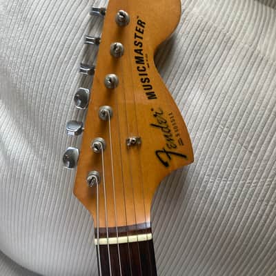 Fender Musicmaster with Rosewood Fretboard 1977 - 1980 - Black image 9