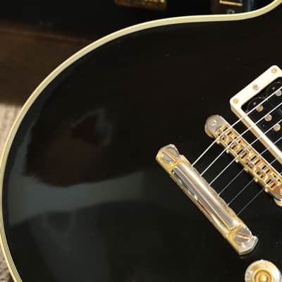 Minty! 2023 Gibson Custom Shop Peter Frampton "Phenix" Inspired Les Paul Custom 3 PUP Electric Guitar Black Ebony + COA OHSC image 4