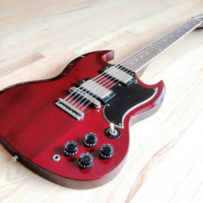 1970s Fernandes SG Lawsuit 12 String Vintage Electric Guitar Cherry Japan Burny image 12