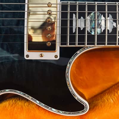 Gibson Custom Shop PSL Les Pual Ultimate 5A Quilt "Tree of Life" Nordic Blue 2025 - gloss image 13