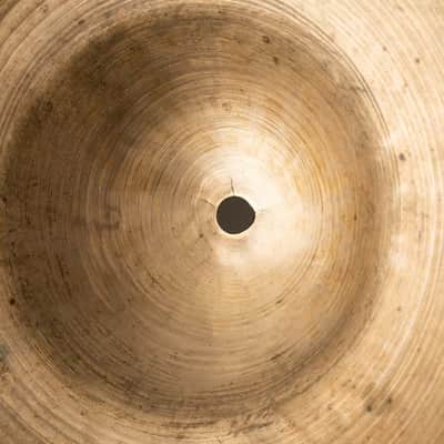 Zildjian 1950-53' K Zildjian Istanbul 20" Thin Ride Old Stamp Type IIIa 1,862g image 5
