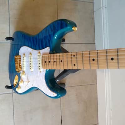 Fender MIJ Traditional II Stratocaster 2021 - Caribbean Blue image 3