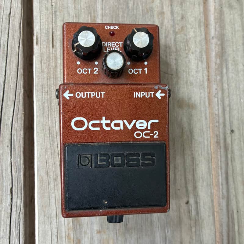 Boss OC-2 Octave (Black Label) MIJ Japan Vintage OC2 1984 - 1989 - Brown image 1