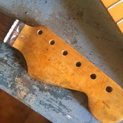 NGS Guitars Stratocaster neck 95 Maple relic image 6