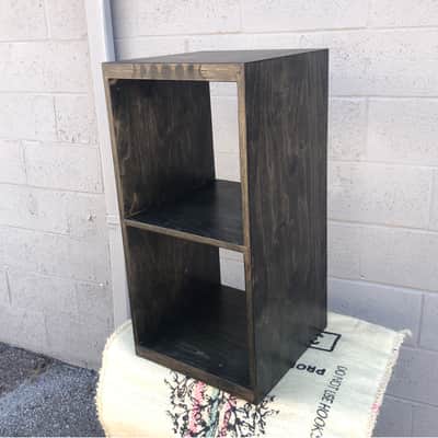 Moon Custom Cabinetry 2 Shelf Record Storage Unit image 2