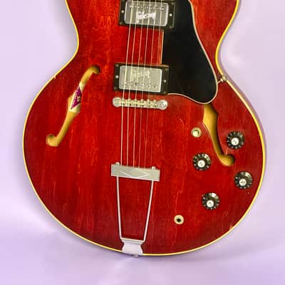 Gibson ES-335 1971 - Cherry w/ Gibson Embossed pick ups and OHSC image 1