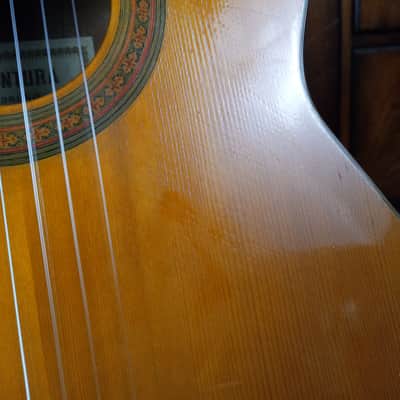 Vintage Bruno Ventura V-1585 Classical Guitar - Made in Japan - 1970s image 8