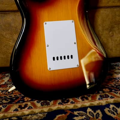 SX Guitars SST62 3/4/3TS ( Child Guitar/ Traveler) 3 Tone Sunburst image 6