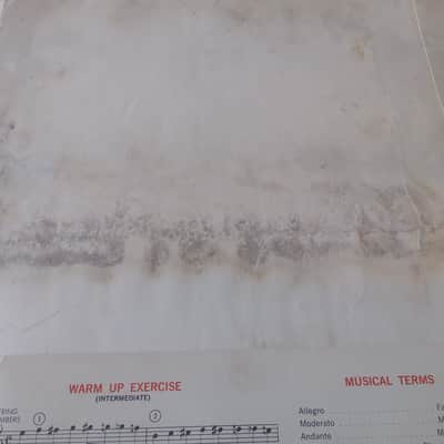 Vintage 1967 Fender Student Lesson Folder! Extremely Rare, Original Case Candy! image 5