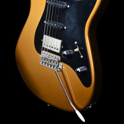 Gregor Guitars HSS Strat Marcus Deml Prototype from 2022  in Gold with Gewa Gigbag image 6