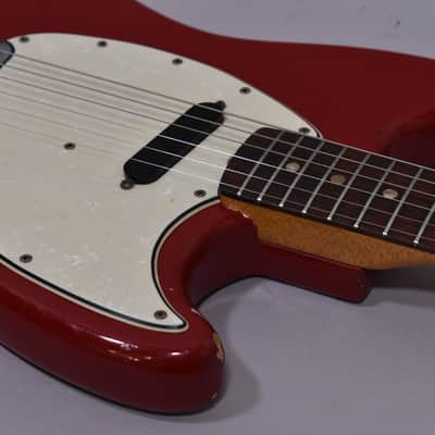 Immagine 1966 Fender Musicmaster II Dakota Red w/OHSC - 8