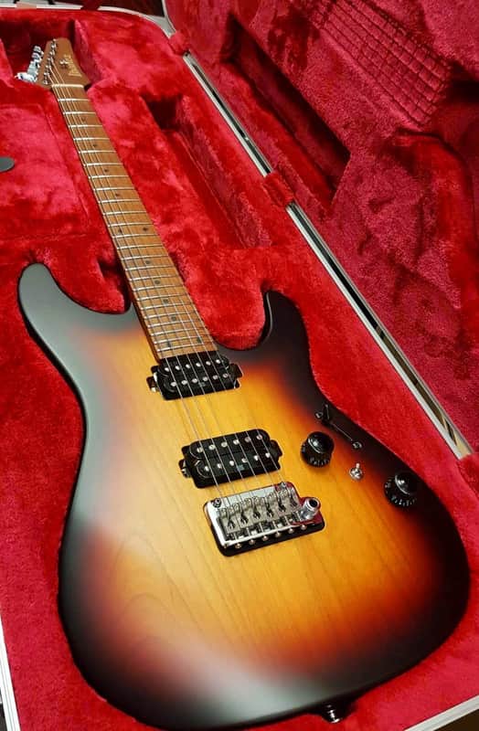 Ibanez AZ2402 TFF Tri Fade Burst Flat Prestige Series Made in Japan image 1