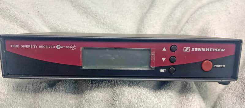 Sennheiser EW 100 G2 Wireless System (B-Band: 626–662 MHz) MINT - w/ BOX & PAPERS image 1