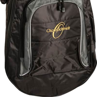 Oscar Schmidt Electric Bass Guitar 5mm Gig Bag, HD Nylon Sr hell, Storge Pocket, OSGBEB5 image 7