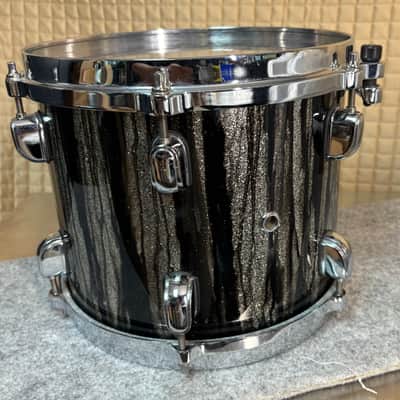 Tama Starclassic Walnut Birch 10x8 tom - Black Clouds & Silver Linings image 9