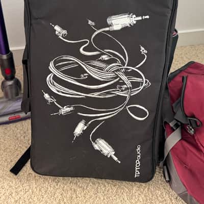 Behringer System 100 Clone with TipTop Audio Mantis Case and Carry Backpack System 100 Full Build 2025 - Gray image 2