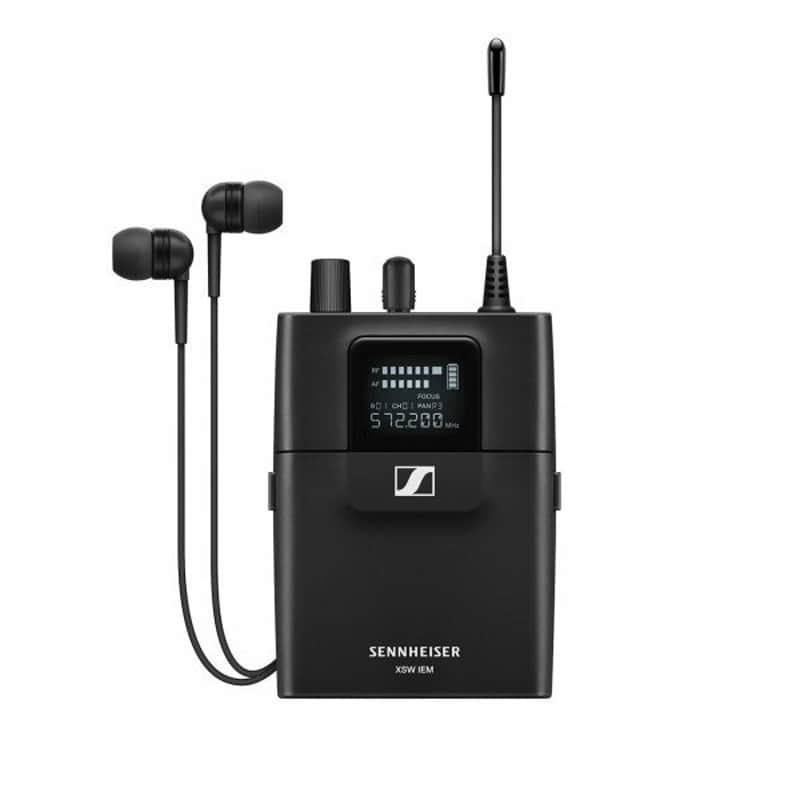 Sennheiser XSW-IEM-EK-A Wireless In-Ear Monitoring Bodypack Receiver. A Band image 1