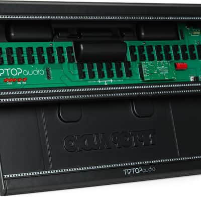 Tiptop Audio Mantis 2 x 104 HP Eurorack Modular Synthesizer Case - Black image 1