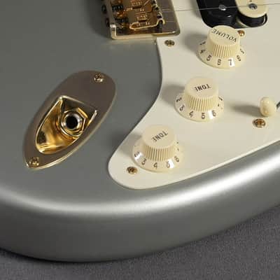 Fender Custom Shop Stratocaster 1956 Hardtai NOS Inca Silver Masterbuilt John Cruz 2017 image 6