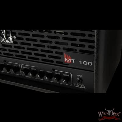 PRS MT 100 Mark Tremonti Signature 3-Channel 100-Watt Guitar Amp Head 2023 - Present - Black image 4