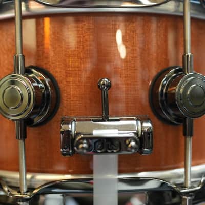 DW 14x6.5 Collector's Series Exotic Snare Drum Sapele - Used image 5
