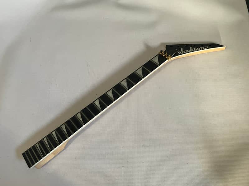 2020's Jackson JS32 JS Series Bound Guitar Neck Floyd Ready 24 Fret Sharkfin Inlay image 1