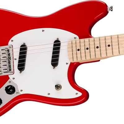 Squier Sonic Mustang Electric Guitar, with 2-Year Warranty, Torino Red, Maple Fingerboard image 4