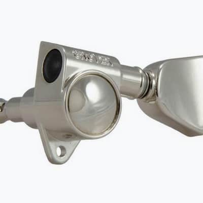 Grover 102NK Nickel 3×3 Rotomatic Tuners with Keystone Buttons TK-7901-001 image 3