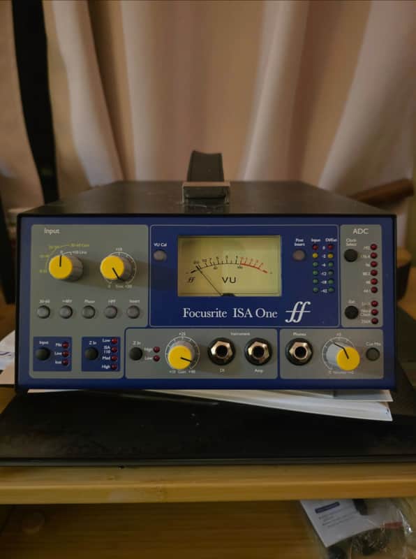 Focusrite ISA One Desktop Mic Preamp 2008 - Present - Blue image 1