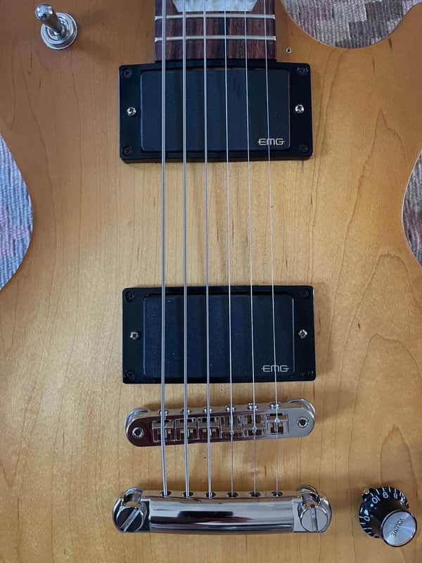 Gibson Les Paul Tribute , Pickups EMG 81-85 | Reverb