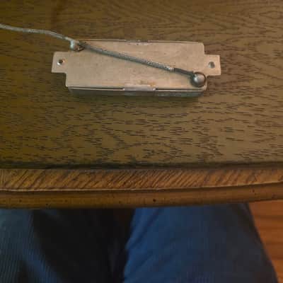 Gibson Harmony Silvertone P13 Pickup w mounting ring and screws 1950s image 9