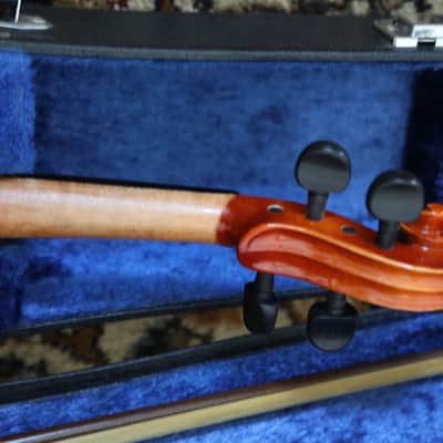 Josef Lorenz Luby (Schonbach) 4/4 Violin with Case & Bow image 6